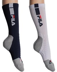 Fila - Pack-2 Long Running Socks F2525 For - Lyst