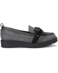 KG by Kurt Geiger - Morly Bow Loafers Fabric - Lyst