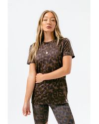 Hype - Choc Cat Label T-Shirt - Lyst