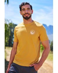 Mountain Warehouse - 'Mountain Valley' T-Shirt Cotton Sun Protection Summer Casual Tee - Lyst