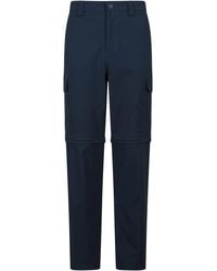 Mountain Warehouse - 'Delta' Cargo Zip-Off Trousers Quick Dry Convertible Hiking Pants Shorts Polyamide - Lyst