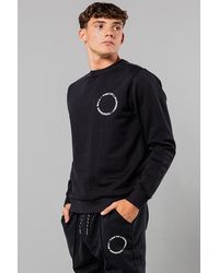 Tokyo Laundry - Crew Neck Jumper With Logo Print - Lyst
