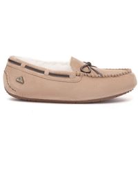 EverAu Australia - Ever Au Crested Leather Loafer - Lyst