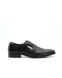 Dune - Score - Leather Monk Shoes Leather - Lyst