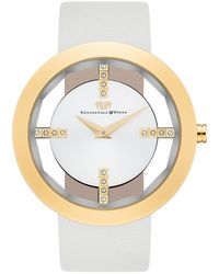 Rhodenwald & Söhne - Quartz Genuine Leather Off- Watch - Lyst