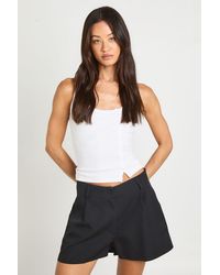Boohoo - Tall Tailored High Waist Short - Lyst