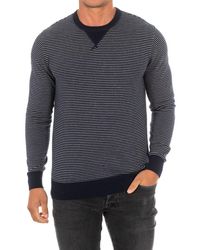 Hackett - Long-Sleeved Round Neck Sweater Hm701761 - Lyst