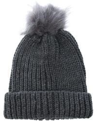 Vero Moda - Accessories Nala Pom Pom Beanie Hat - Lyst
