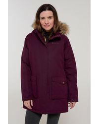 Mountain Warehouse - 'Tarka' Long Jacket Waterproof Winter Warm Padded Coat - Lyst