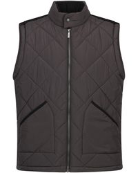 Trespass - Plato Gilet (Dark) - Lyst