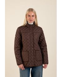 Harvey & Jones - Water Resistant Mini Diamond Quilted Jacket - Lyst