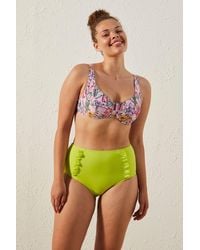 Penti - High-Waist Frilly Hipster Bikini Bottoms - Lyst