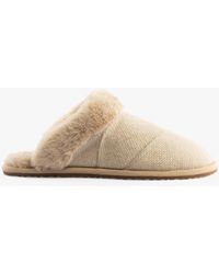 TOMS - Valerie Slippers Natural - Lyst
