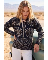 Roman - Floral Jacquard Knit Jumper - Lyst