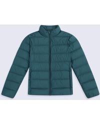 Mountain Warehouse - Lightweight Down Jacket Water Resistant Zip Up Hooded Puffer Winter Coat - Lyst
