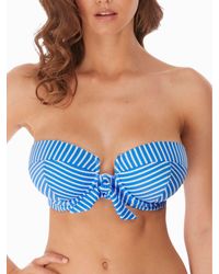 Freya - Beach Hut Bandeau Bikini Top - Lyst