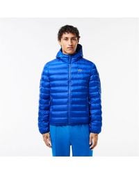 Lacoste - Slim Fit Short Puffer Jacket - Lyst