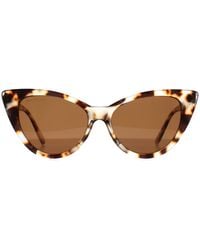 Montana - Cat Eye Matte Light Demi Polarized Mp71 - Lyst