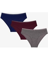 Penti - Elegance Pointel Hipster Briefs - Lyst