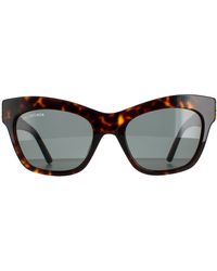 Balenciaga - Cat Eye Dark Havana And Bb0132S - Lyst
