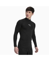 PUMA - Liga Baselayer Long Sleeve Tee T-Shirt - Lyst