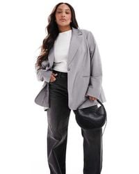 ASOS - Curve Tailored Relaxed Blazer - Lyst