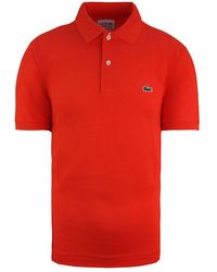 Lacoste - Classic Fit Polo Shirt Cotton - Lyst