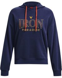 Under Armour - Rock Hooded Relaxed Fit Sweatshirt - Lyst