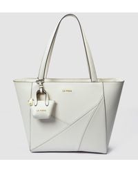 La Fileria - Leather Tote Bag - Lyst