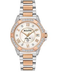 Bulova - Marine Star Multicolour Watch 98R234 - Lyst