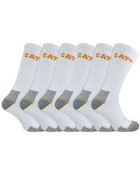 Caterpillar - 6 Pack Heavy Duty Work Socks For Steel Toe Boots - Lyst