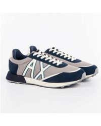 Armani Exchange - Ax Luxe Trainer - Lyst