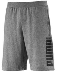PUMA - Rebel Bold Shorts Lounge Casual Sports Pants 853389 03 Cotton - Lyst