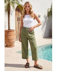 Roman - Petite Stretch Crop Trousers - Lyst