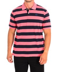 La Martina - Short Sleeve Polo Tmp327-Js314 - Lyst