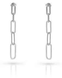 Orphelia - 'Eve' 925 Sterling Drop Earrings - Lyst