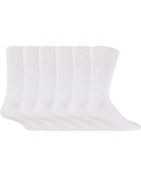 IOMI - 6 Pack Non Elastic Diabetic Socks With Hand Linked Toe Seams - Lyst