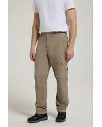 Mountain Warehouse - 'Explore' Convertible Trousers Quick Drying Fade Resistant Zip Off Pants Polyamide - Lyst