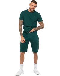 Enzo - | T-shirt Trainingspak Met Shorts Set - Lyst