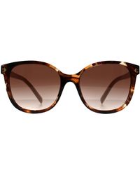Prada - Square Caramel Tortoise Gradient Pr22Zs - Lyst