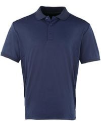 PREMIER - Coolchecker Pique Short Sleeve Polo T-Shirt - Lyst