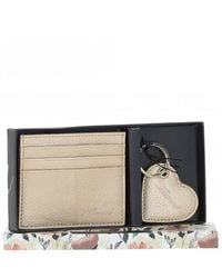Ashwood Leather - Real Card Holder & Key Ring Gift Set - Lyst