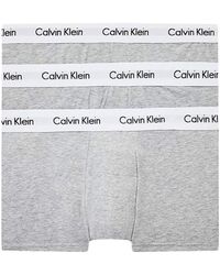 Calvin Klein - Pack-3 Boxers Breathable Fabric And Anatomical Front U2664G - Lyst