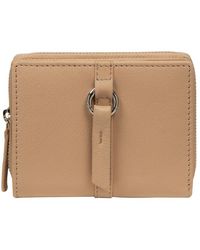 NiNa Amora - 'Luciana' Latte Leather Purse - Lyst