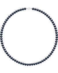 Ateliers Saint Germain - Necklace Of Real Cultured Freshwater Pearls Semi Round 5-6 Mm - Lyst