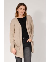 Vero Moda - Open Front Pocket Cardigan - Lyst