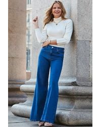 Sosandar - Palazzo Jeans - Lyst
