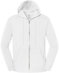 Fruit Of The Loom - Iconic Premium Hooded Sweat Jacket - Lyst