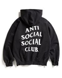 ANTI SOCIAL SOCIAL CLUB - Anti Social Club Assc Weathered Hoodie - Lyst