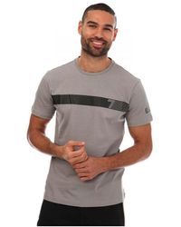 EA7 - Men's Emporio Armani 7 Series T-shirt In Grey - Lyst